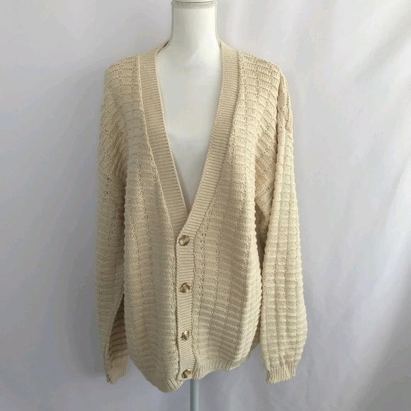 Euroclub Cream Long Sleeve Sweater - Picture 1 of 8